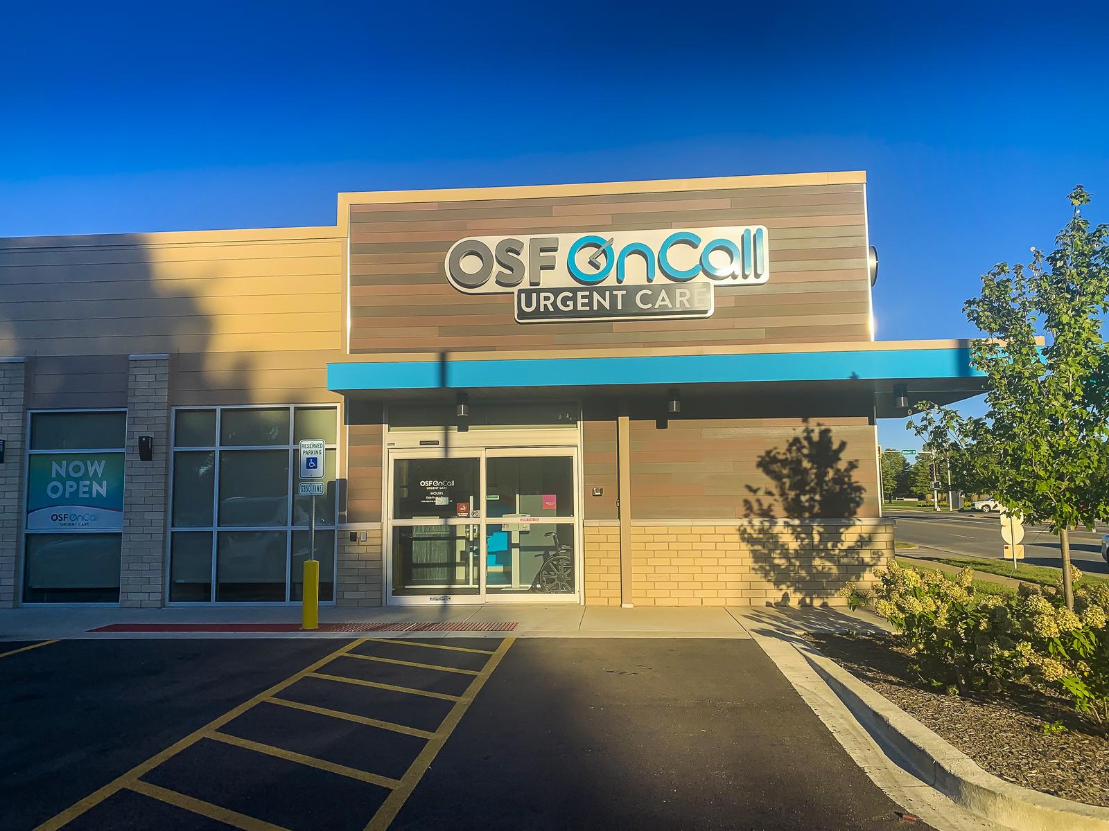 OSF OnCall急救中心，1 N. Logan大道，丹维尔，伊利诺伊州，61832